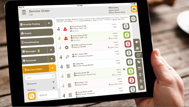 Front office & housekeeping mobile APP